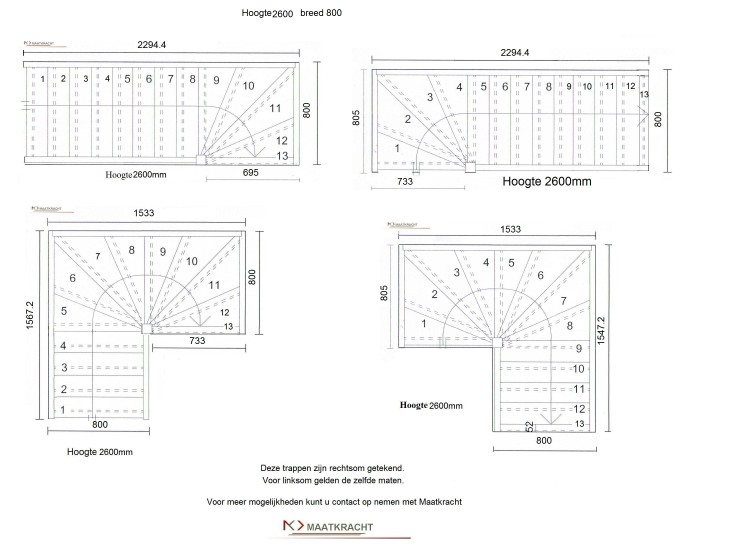 trap hoogte2600 800 breed