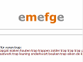 NEU: Informationen zu vuren+trap auf emefge.de